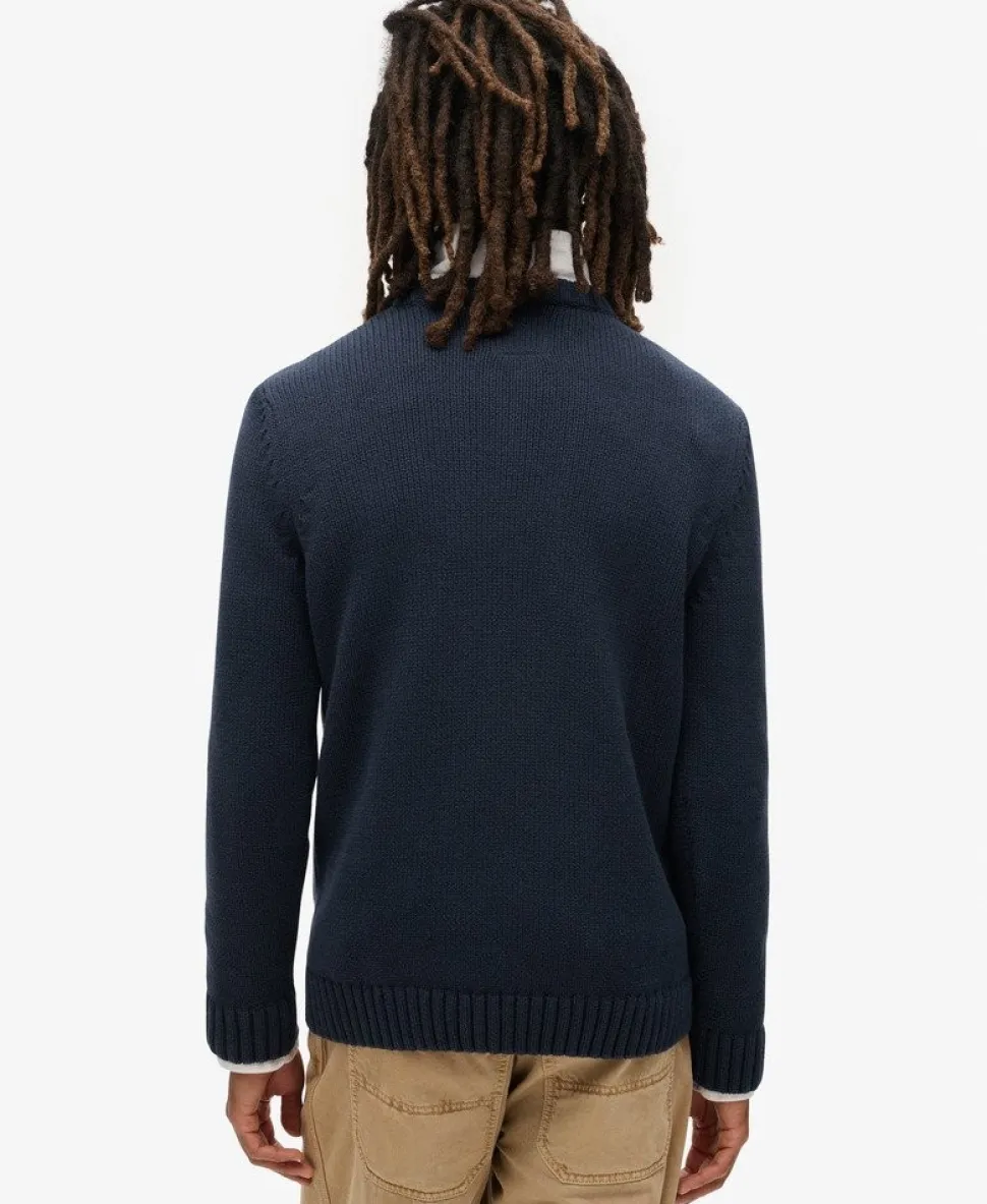 Vintage Athletic Knit Jumper