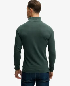 Vintage Athletic Long Sleeve Polo Shirt