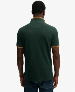 Vintage Athletic Patch Polo Shirt