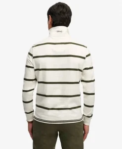 Vintage Athletic Stripe Rugby Top
