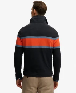 Vintage Athletic Stripe Rugby Top