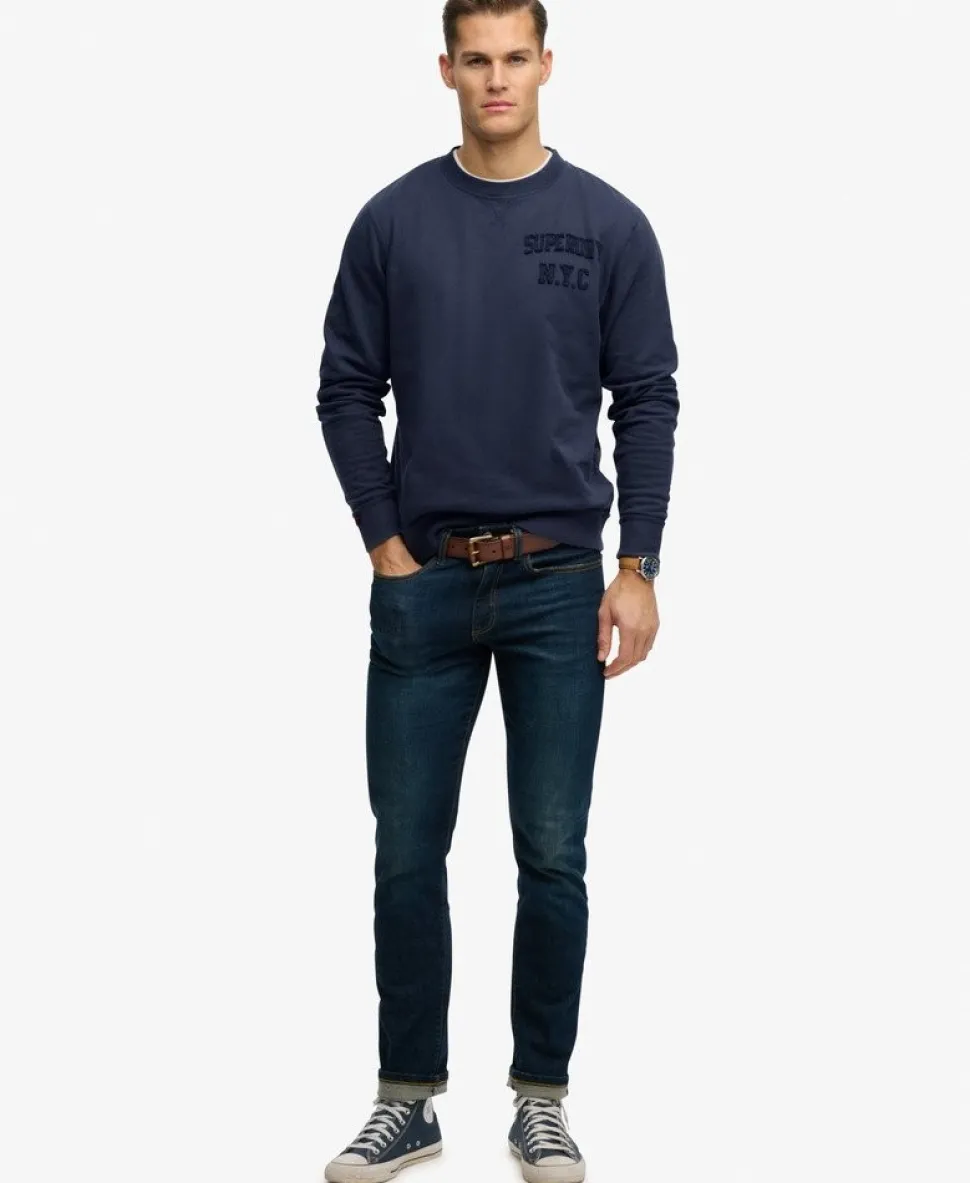 Vintage Athletic Tonal Crew Sweatshirt