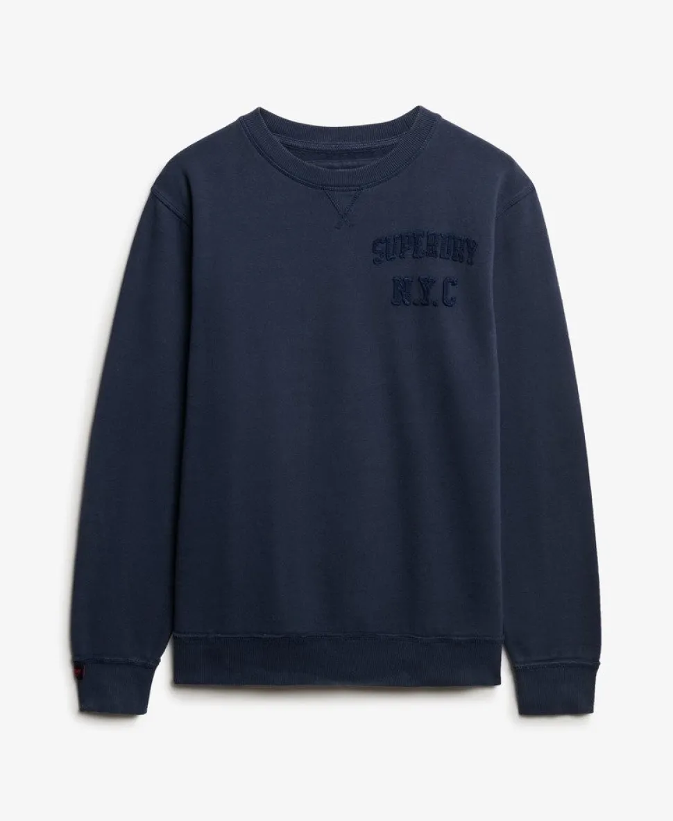 Vintage Athletic Tonal Crew Sweatshirt
