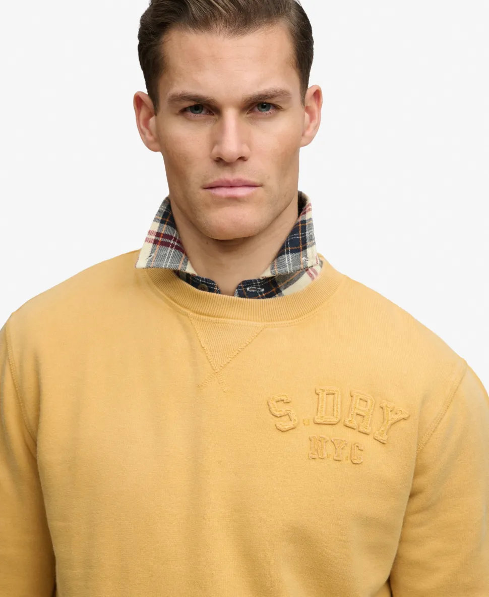 Vintage Athletic Tonal Crew Sweatshirt