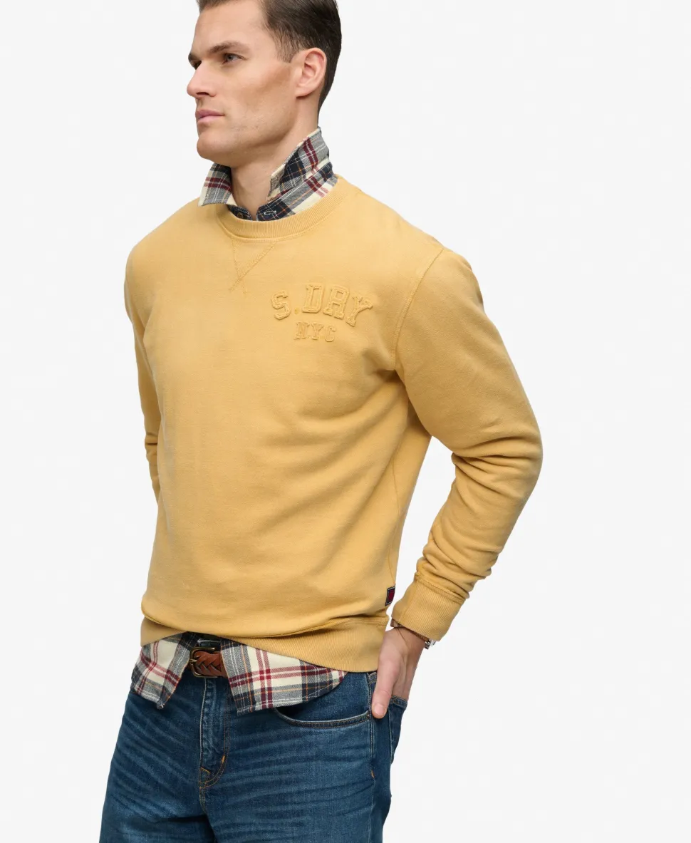 Vintage Athletic Tonal Crew Sweatshirt