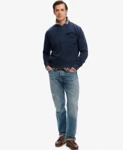 Vintage Athletic Tonal Crew Sweatshirt