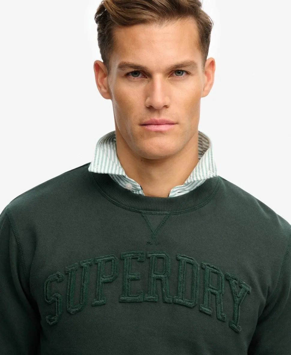 Vintage Athletic Tonal Crew Sweatshirt