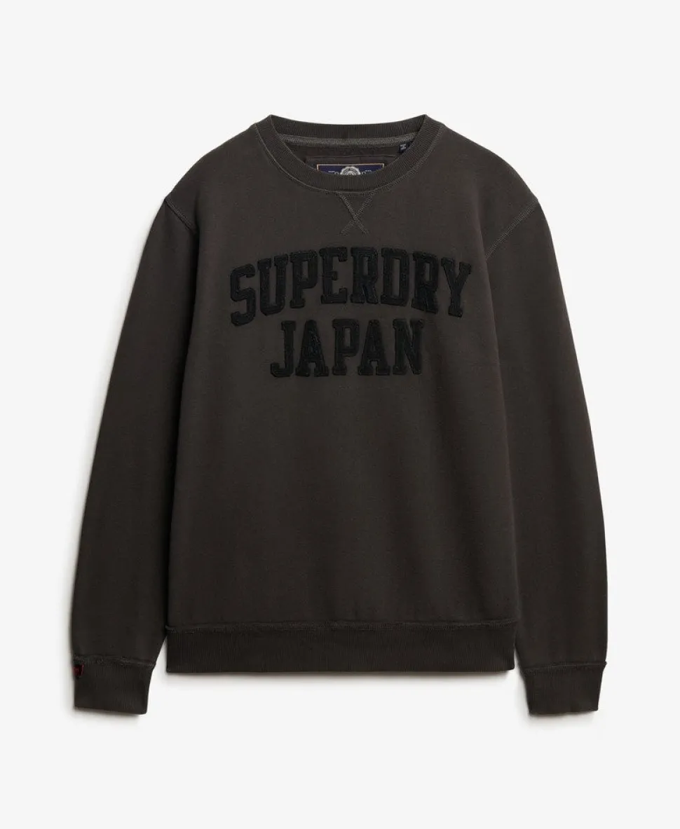 Vintage Athletic Tonal Crew Sweatshirt