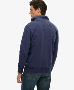 Vintage Athletic Zip Half-Zip Jumper