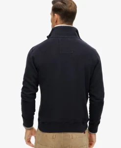 Vintage Athletic Zip Half-Zip Jumper