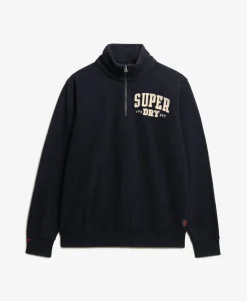 Vintage Athletic Zip Half-Zip Jumper