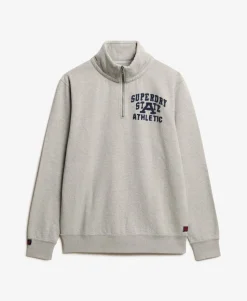 Vintage Athletic Zip Half-Zip Jumper