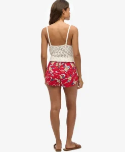 Vintage Beach Printed Shorts