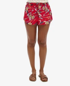 Vintage Beach Printed Shorts