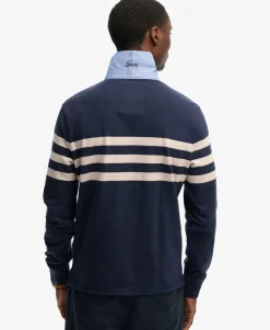 Vintage Chestband Rugby Top
