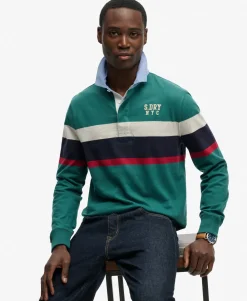 Vintage Chestband Rugby Top