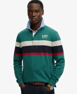 Vintage Chestband Rugby Top