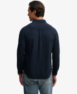 Vintage Destroy Pique Long Sleeve Shirt