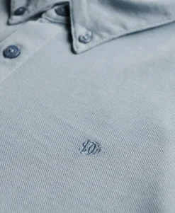 Vintage Destroy Pique Long Sleeve Shirt