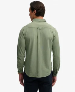 Vintage Destroy Pique Long Sleeve Shirt