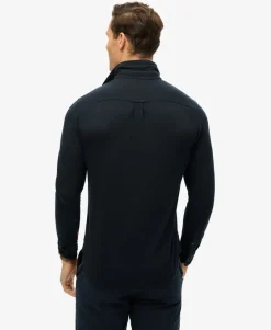 Vintage Destroy Pique Long Sleeve Shirt