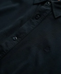 Vintage Destroy Pique Long Sleeve Shirt