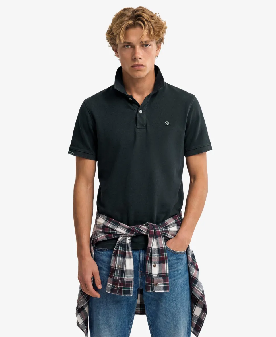 Vintage Destroy Polo Shirt