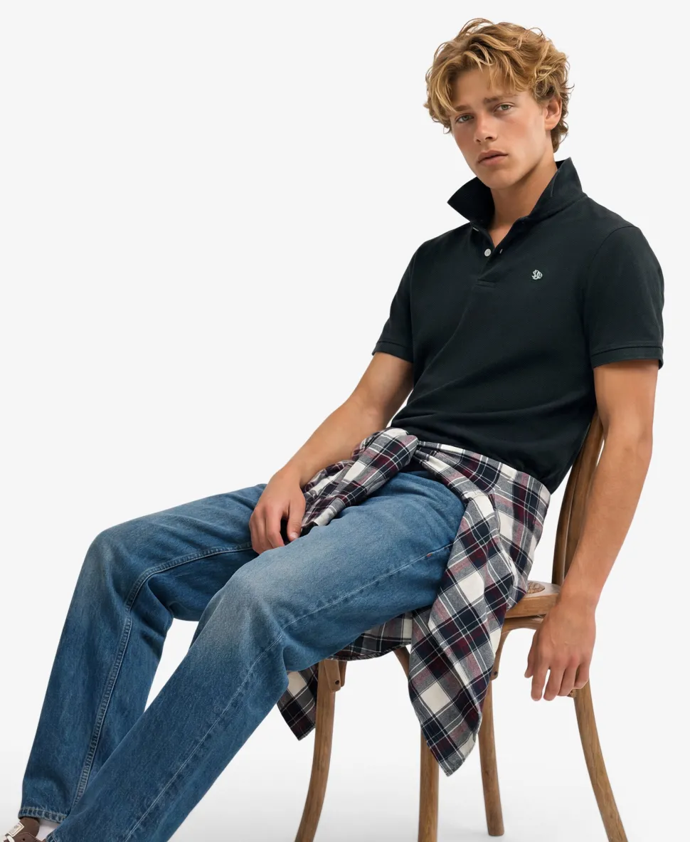 Vintage Destroy Polo Shirt