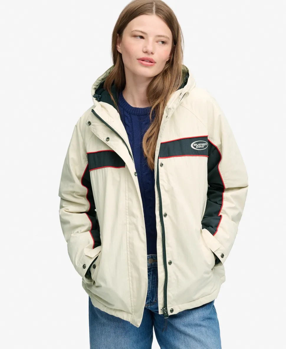 Vintage Hooded Wind Jacket