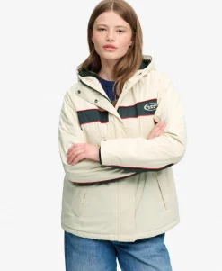 Vintage Hooded Wind Jacket