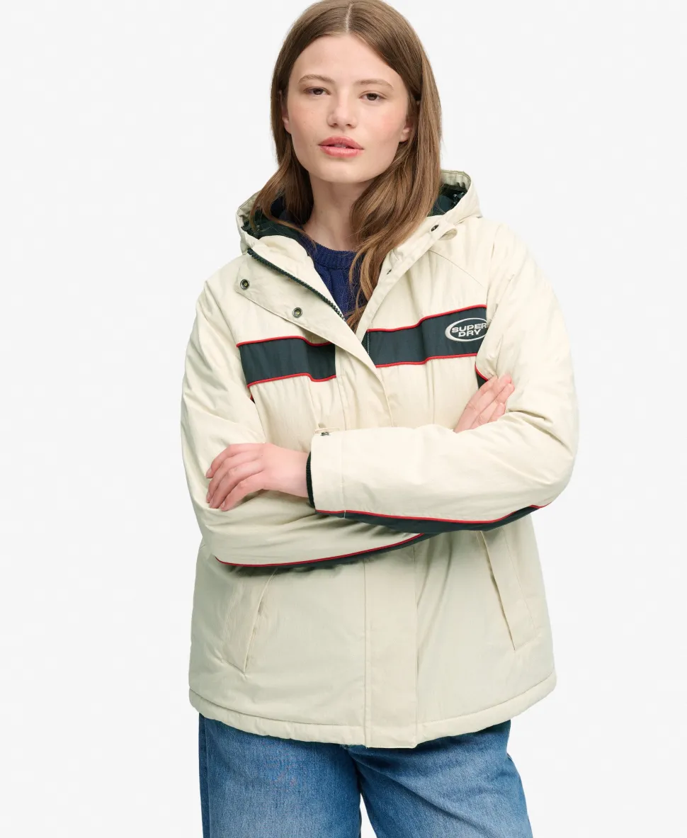 Vintage Hooded Wind Jacket