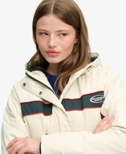 Vintage Hooded Wind Jacket