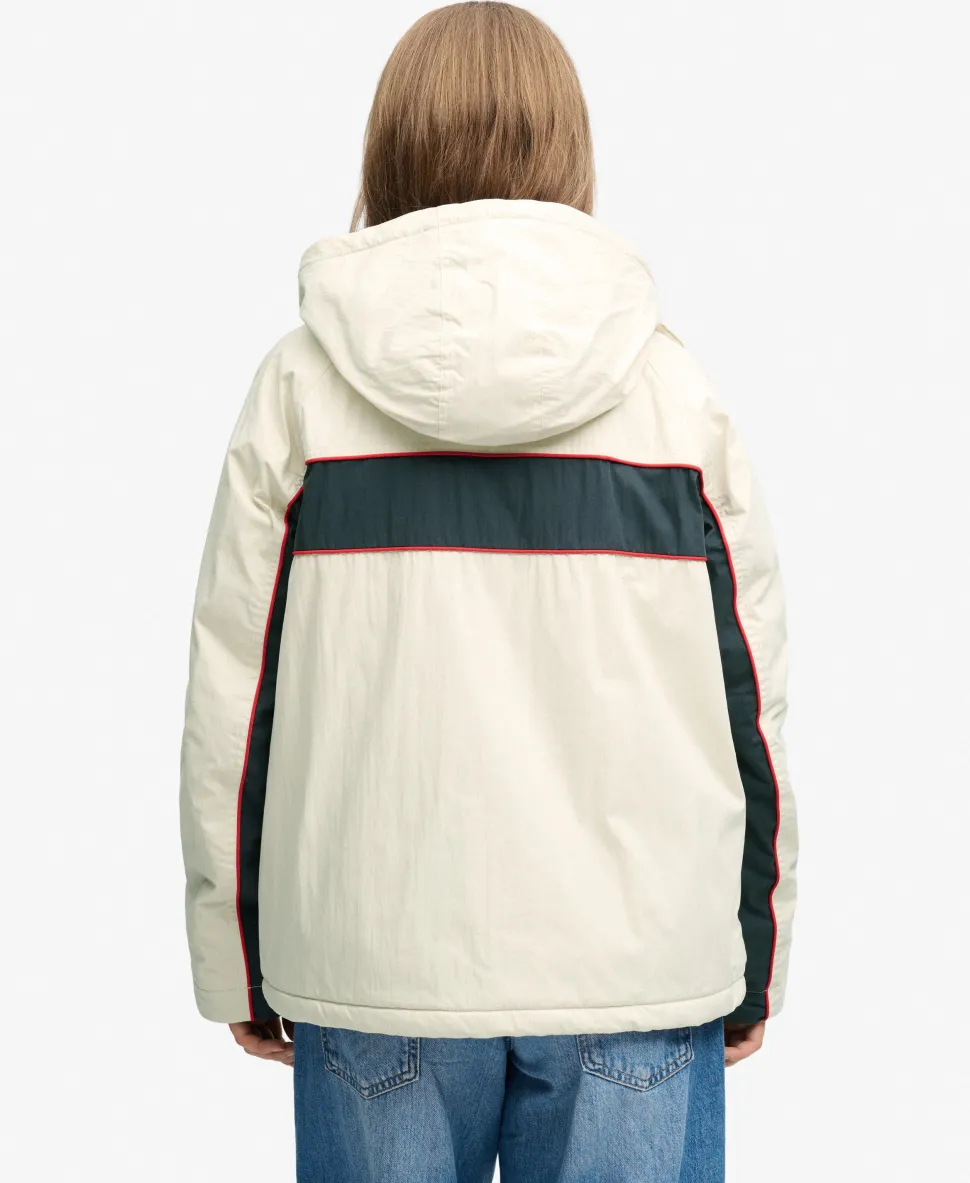 Vintage Hooded Wind Jacket