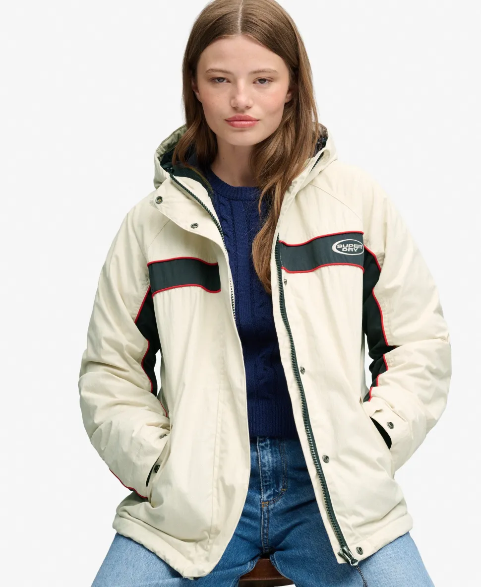 Vintage Hooded Wind Jacket