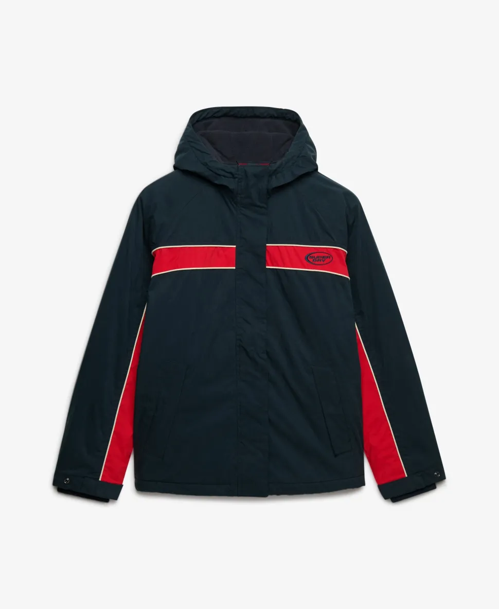 Vintage Hooded Wind Jacket