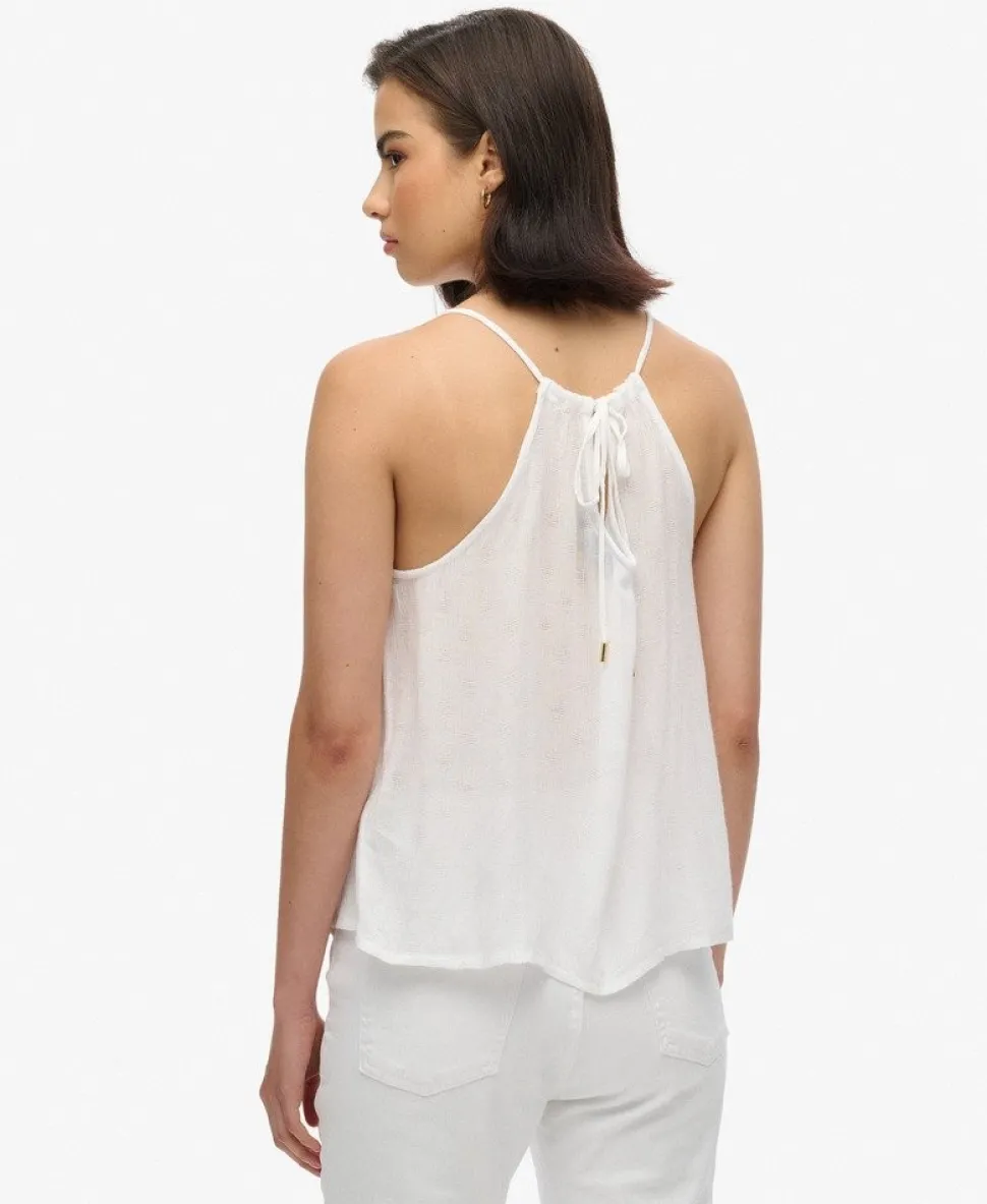 Vintage Lace Yoke Cami Top