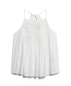 Vintage Lace Yoke Cami Top