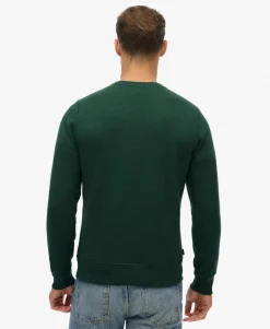 Vintage Logo Embroidered Crew Sweatshirt