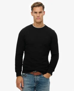 Vintage Logo Embroidered Crew Sweatshirt