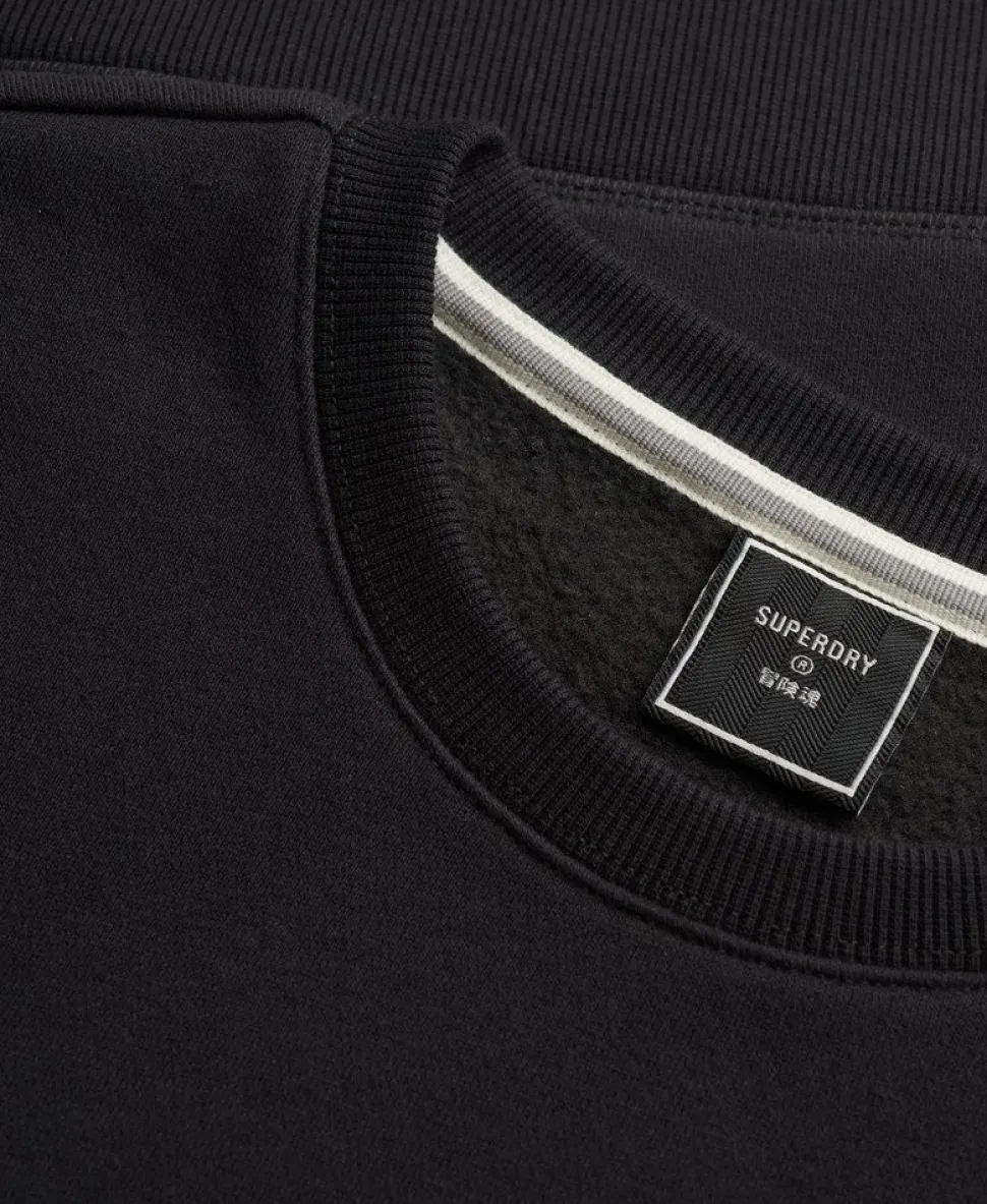 Vintage Logo Embroidered Crew Sweatshirt
