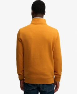 Vintage Logo Embroidered Half Zip Sweatshirt