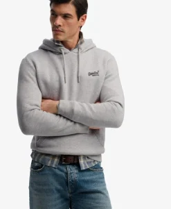 Vintage Logo Embroidered Hoodie