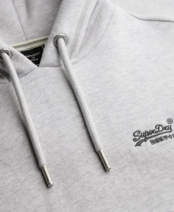 Vintage Logo Embroidered Hoodie