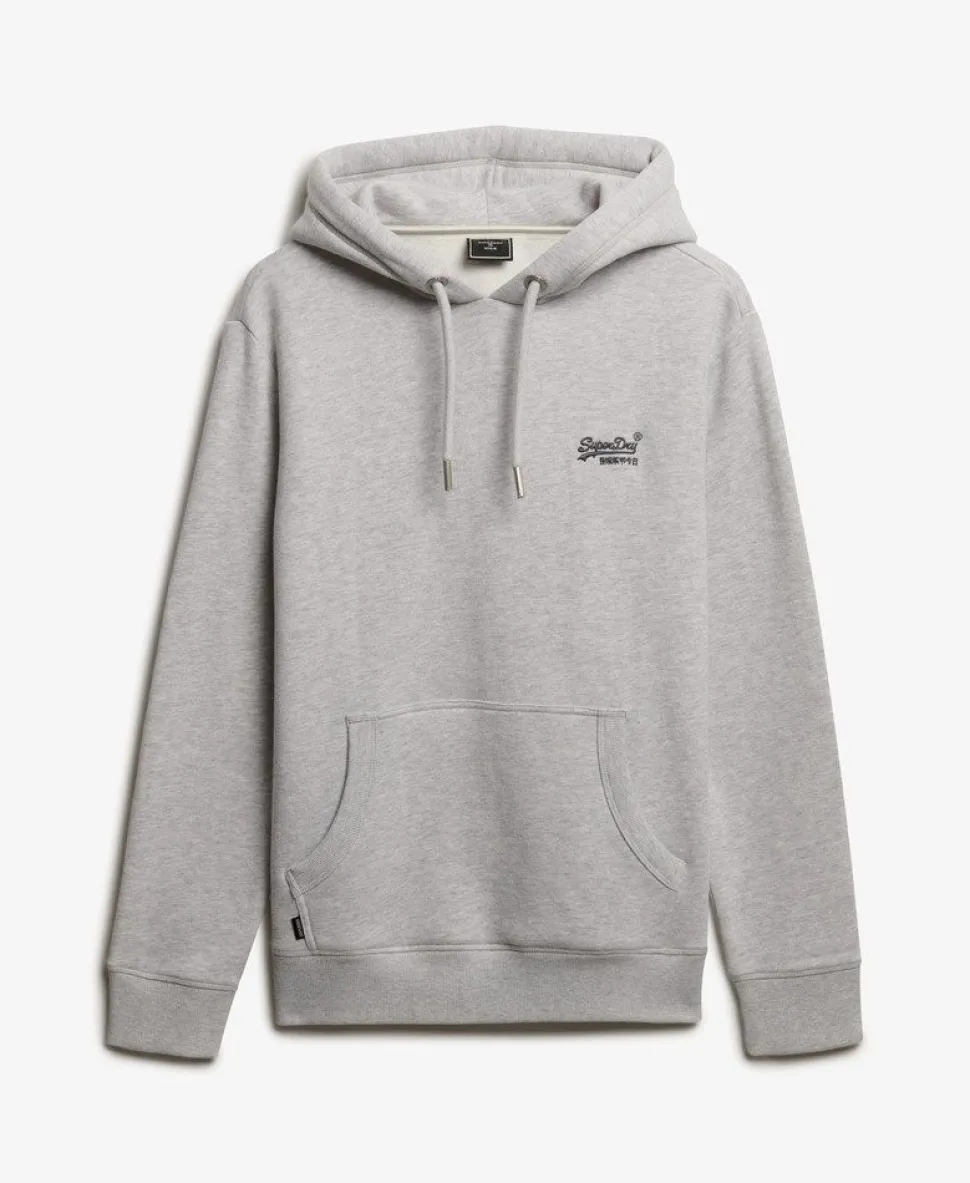 Vintage Logo Embroidered Hoodie