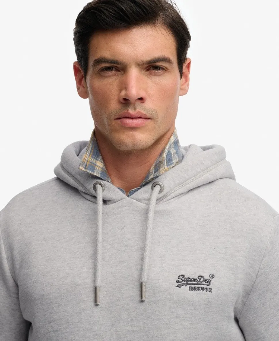 Vintage Logo Embroidered Hoodie