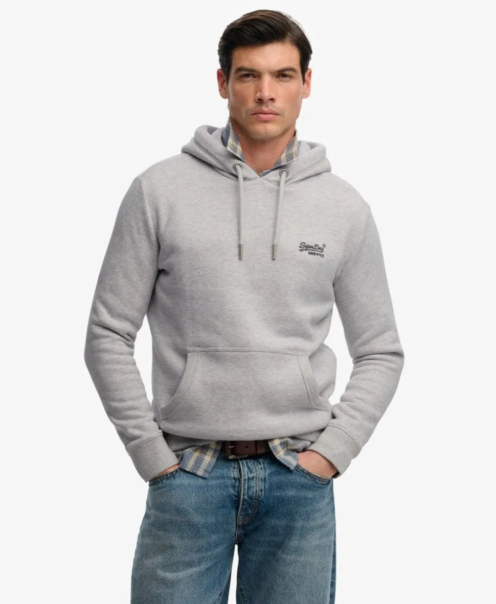 Vintage Logo Embroidered Hoodie