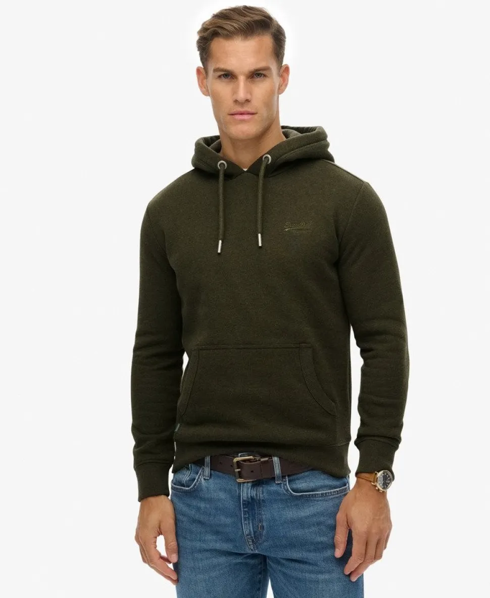 Vintage Logo Embroidered Hoodie