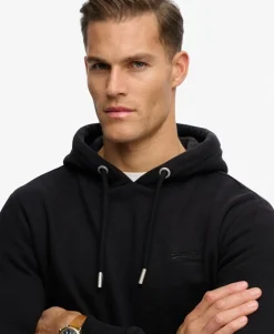 Vintage Logo Embroidered Hoodie