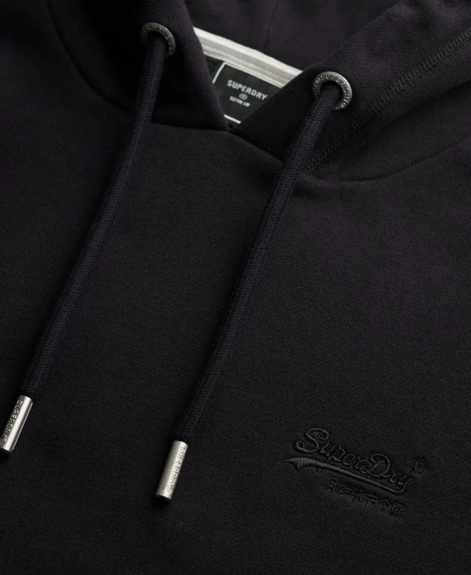 Vintage Logo Embroidered Hoodie