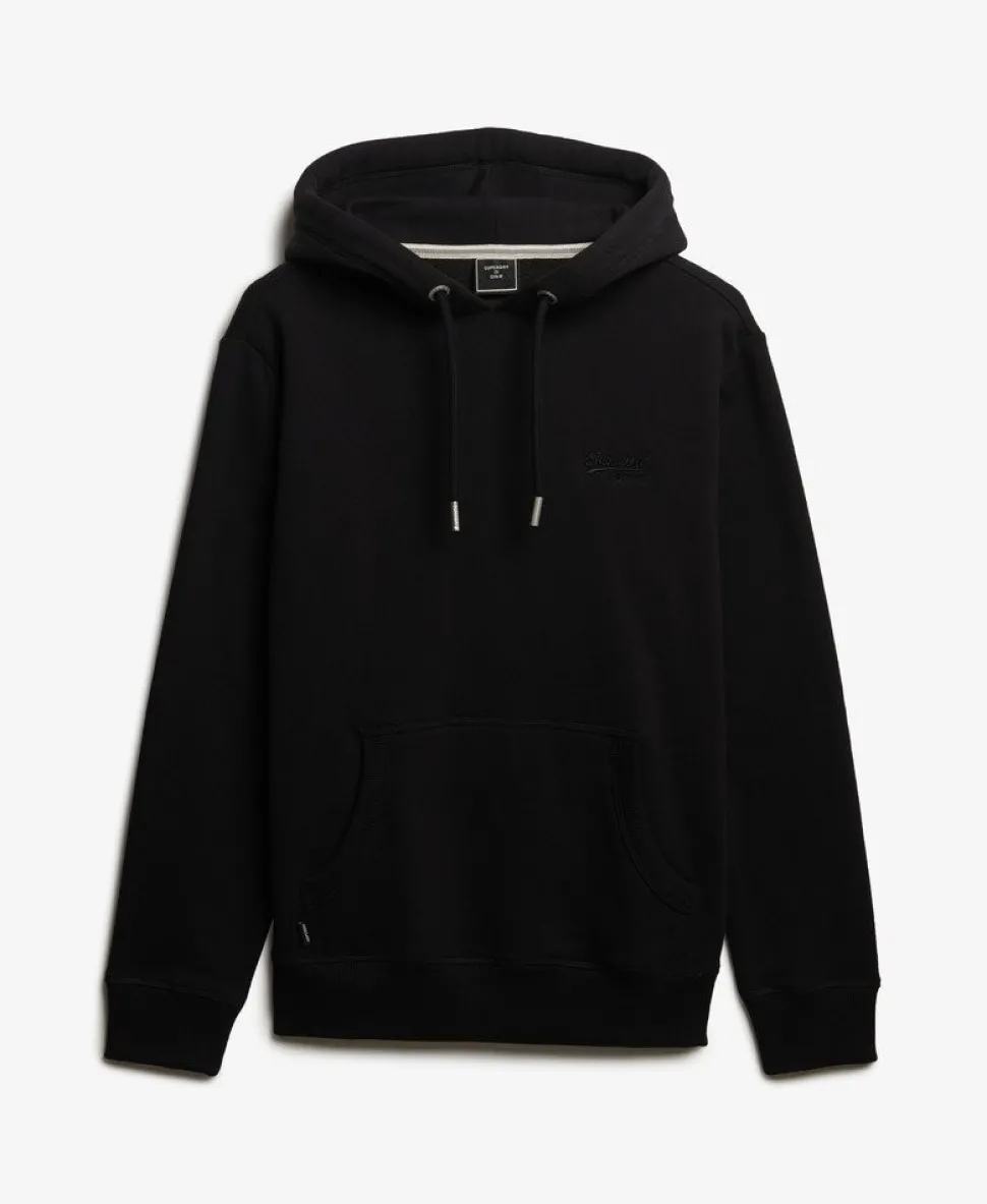 Vintage Logo Embroidered Hoodie